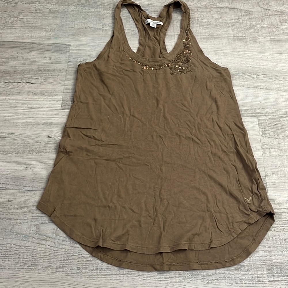 American Eagle Beaded Tank Top